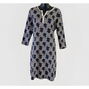 Melly M Women Henley Golf Tennis Dress 1/4 Button Sleeveless Quiet Lux Athletic